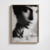 Blurred Portrait for living room, luxury blurred portrait wall art for office, minimalist blurred portrait poster