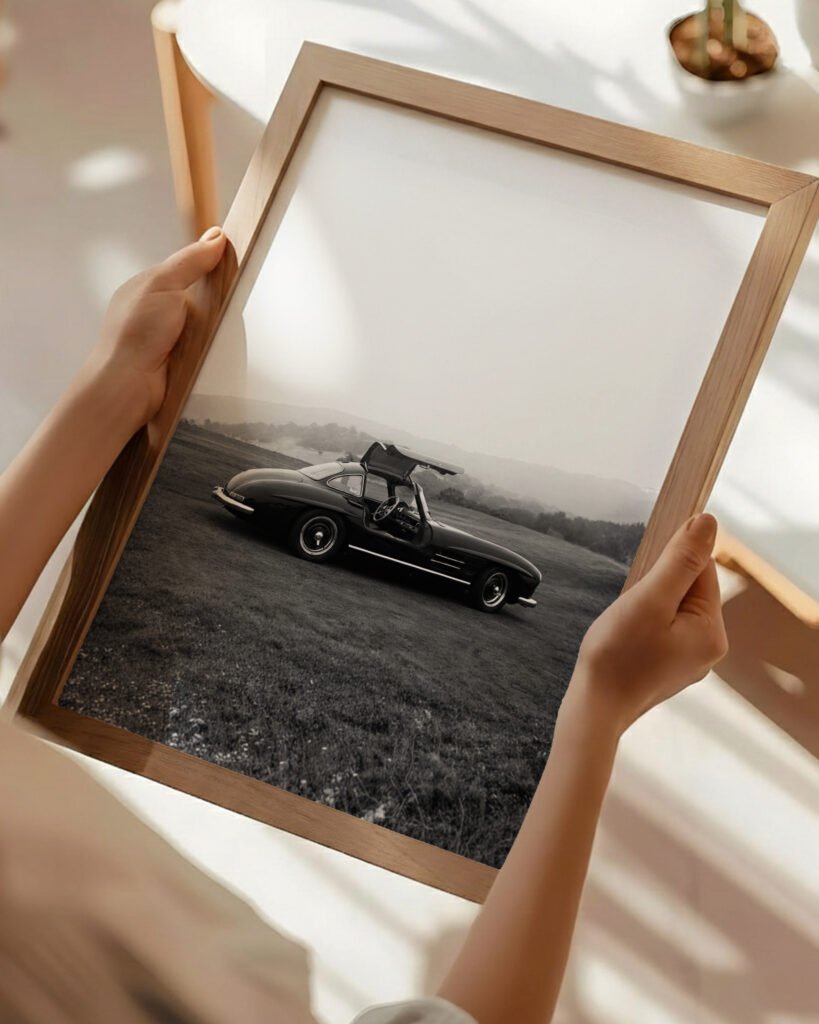 Mercedes 300 SL Gullwing poster