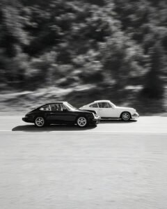 Porsche 911 Vintage Racing Poster