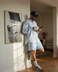 Minimalist fashion portrait wall art featuring a close-up polo silhouette. Museum-quality matte print designed for modern and luxury interiors.