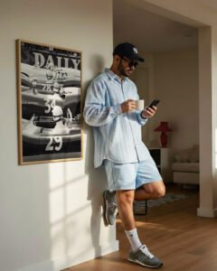 Vintage race car photography print wall art