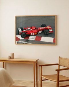 Michael Schumacher Ferrari F1 print