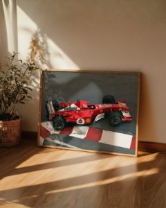 Michael Schumacher Ferrari F1 print
