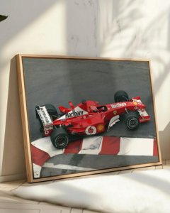 Michael Schumacher Ferrari F1 print