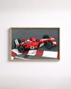 Michael Schumacher Ferrari F1 print