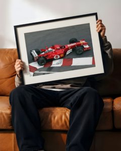Michael Schumacher Ferrari F1 print