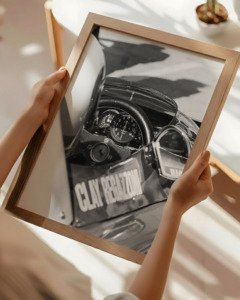 in-race cockpit portrait of Clay Regazzoni driving Ferrari Formula One car during Grand Prix