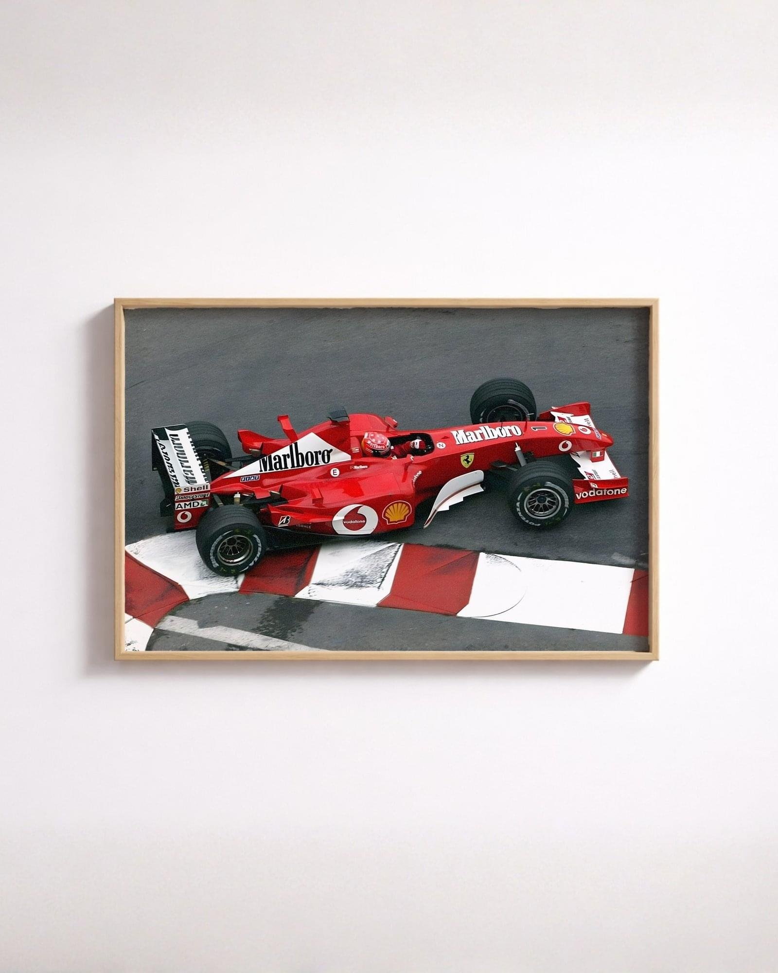Michael Schumacher Ferrari F1 print